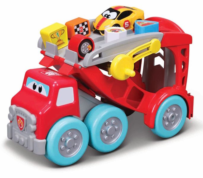 BB Junior My 1st Collection - Racing Transporter Playset with 2x vehicles