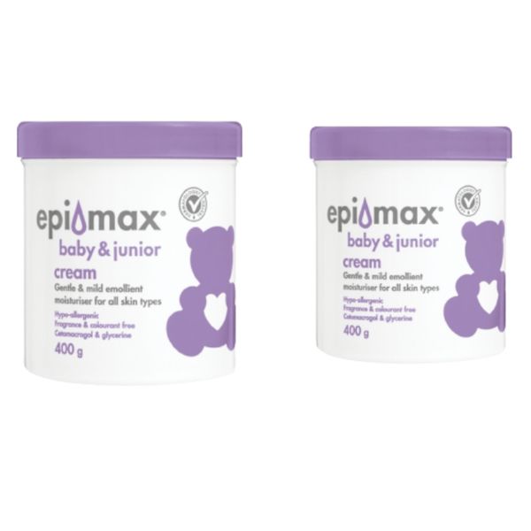 Epi-Max Gentle Touch Baby &amp; Junior Moisturizing Cream - 400g-Set of 2