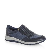 Green Cross Ladies Zip On Sneaker - Navy 52136 | Buy Online in South ...