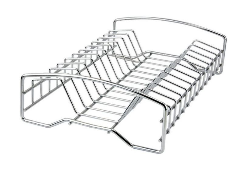 Chrome Plate Stand for 12 Plates