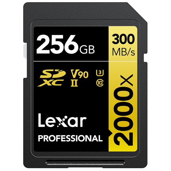 Lexar SD Gold 2000x UHS-II 256GB