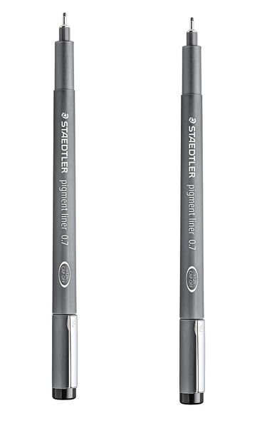 Staedtler Fineliner pigment liner 0.7mm black