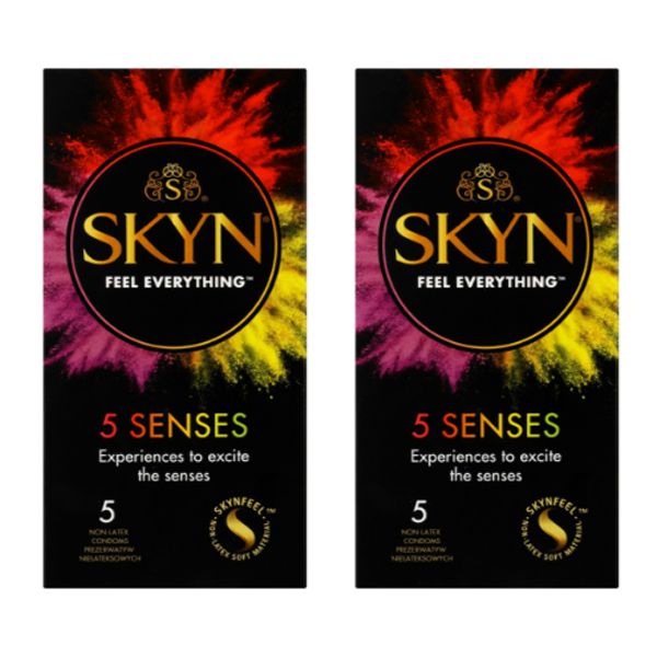 Skyn 5 Senses Condoms - 2 x 5's