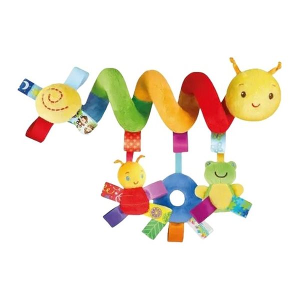 Baby Crib Hanging Rattles Soft Mobile Spiral Toy