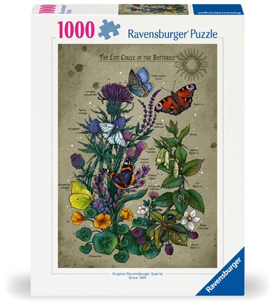 Ravensburger Puzzle Lifecircle Butterfly - 1000 Piece
