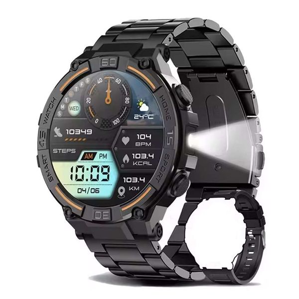 Outdoor Military Dual Strap Rugged Smart Watch