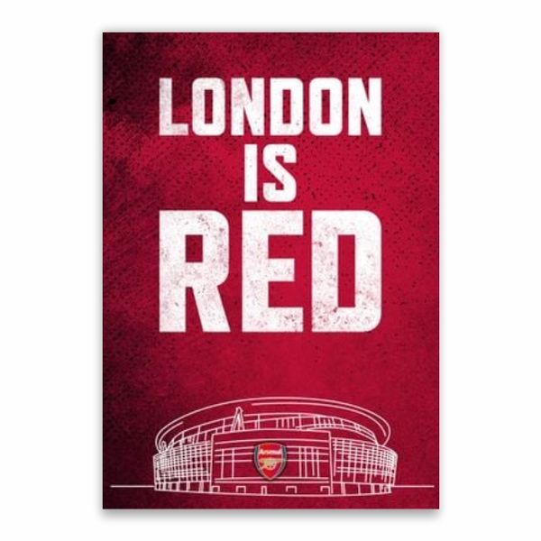 London Is Red Poster - A1