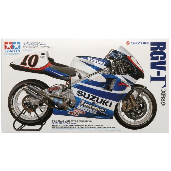 Tamiya 1/12 Suzuki RGV Gamma XR89 Motorcycle Plastic Model Kit