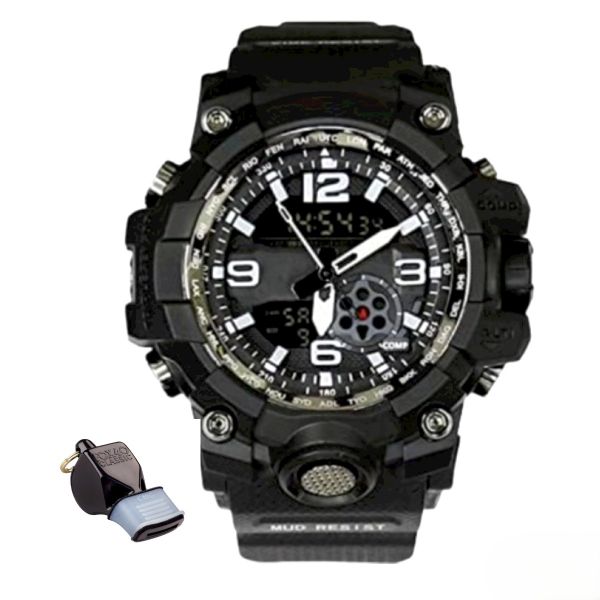 SamMag Biz Sport Watch Military Sports Watch Survival with /Whistle G4