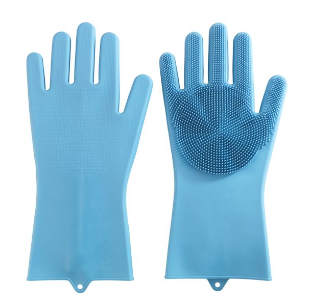 Wenko - 2Pc Set Silicone Cleaning Gloves - Rena