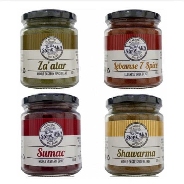 Middle Eastern Spice Blends 125g - Pack of 4