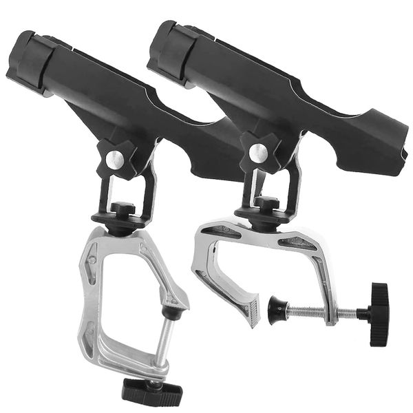 2 piece 360 Adjustable Boat Fishing Rod Holder