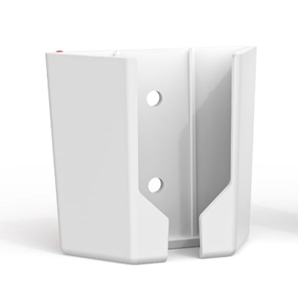 Ethernet Adapter Mount Wall ABS Plastic Bracket for Space Saving White