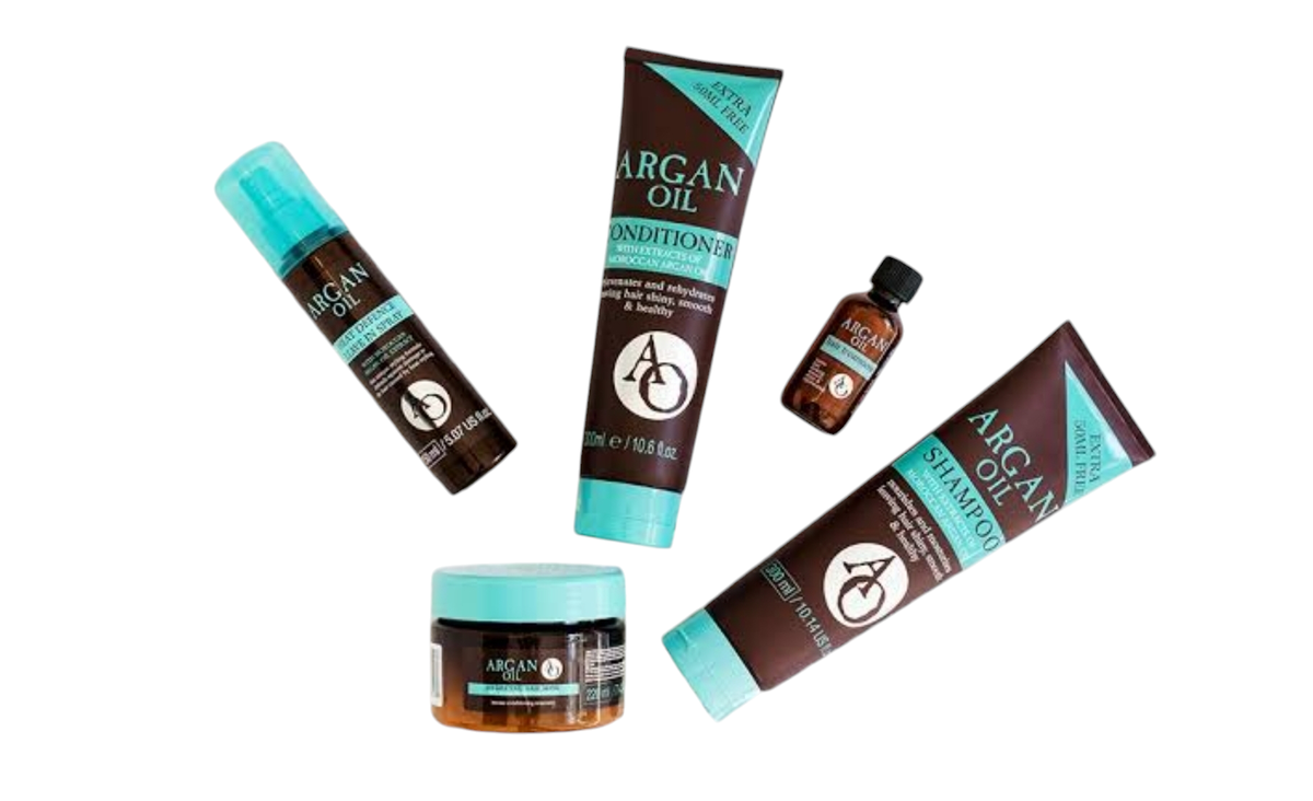 Argan Oil Argan Oil Shampoo Conditioner Mask Oil & Defence Spray