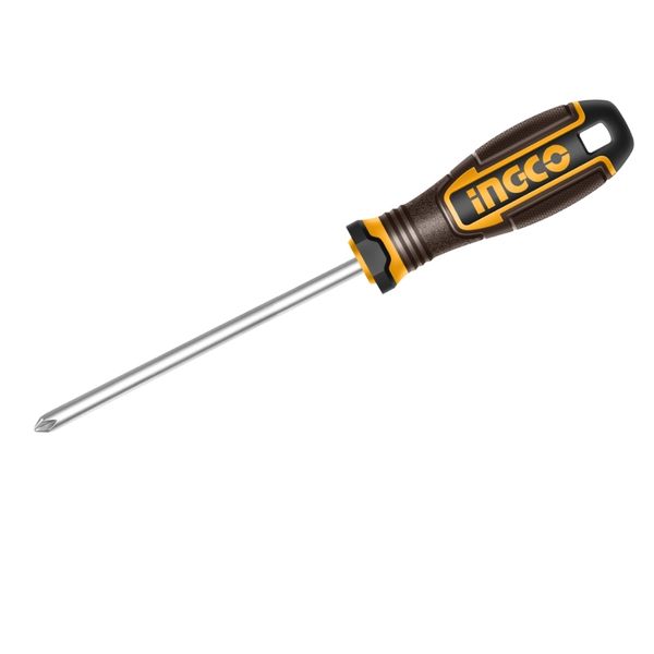 Ingco - Magnetic Phillips Screwdriver (PH3 × 150mm) - S2