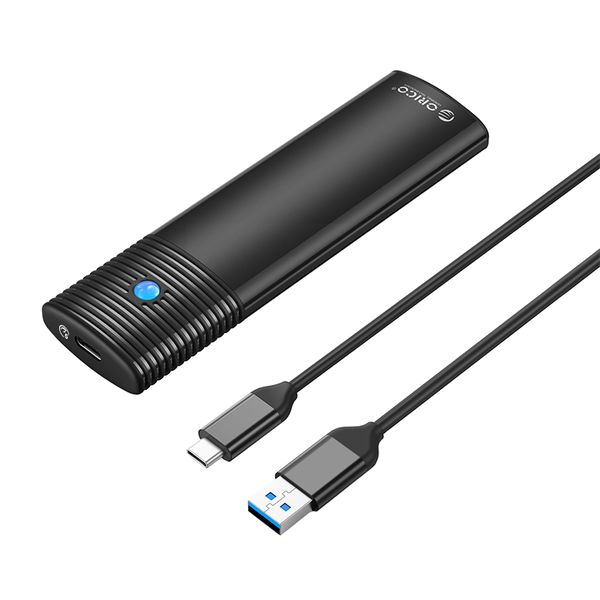 Orico USB 3.2 Gen2 Type-C M.2 SATA SSD Enclosure - Black