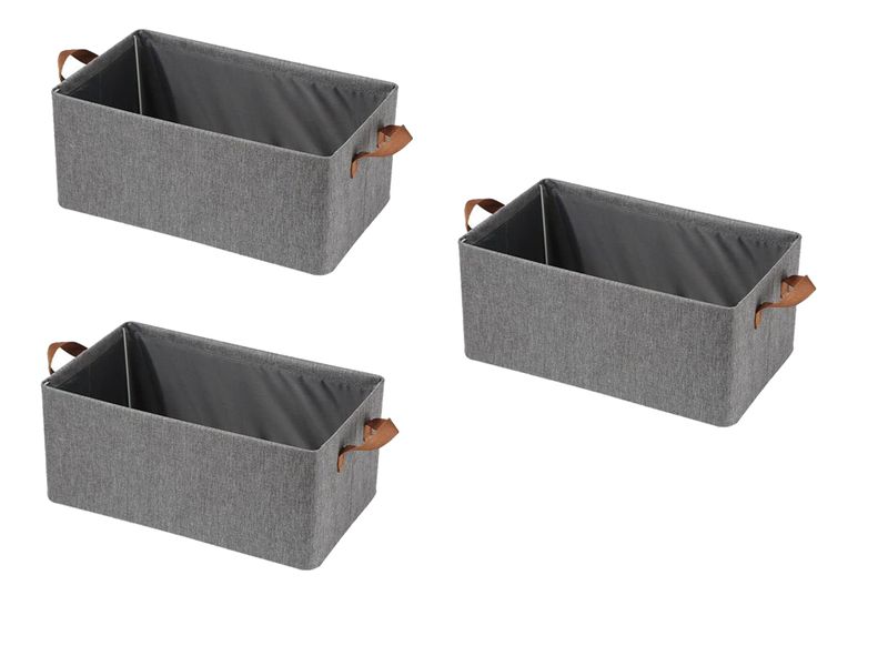 Pack of 3 Foldable Oxford Cloth Household Storage Bags