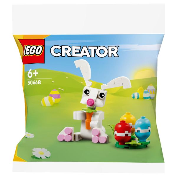 LEGO® Creator Easter Bunny with Colorful Eggs 30668 Building Blocks Toy Set (68 Pieces)