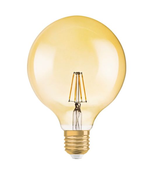 Osram Vintage 1906 DIM GLOBE 55 7W / 2500K E27 (Pack of 4)