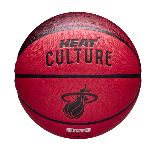 Wilson NBA Team City Edition Collector Basketball - Heat Culture