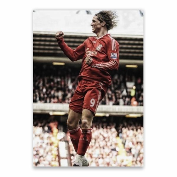 Fernando Torres Celebrating - A1 Poster