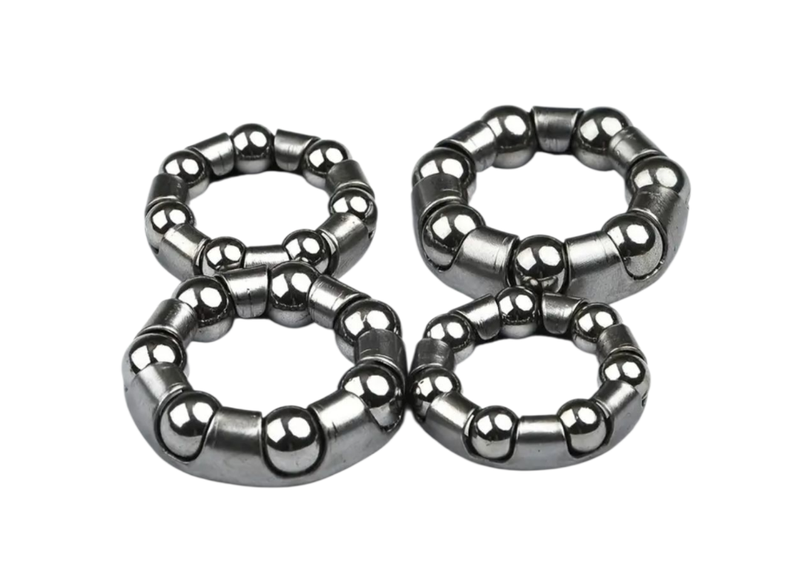 Bicycle Wheel Hub Bearing Ball Holders ,Front And Rear Hub 2cm &amp; 2,4cm - 4 Piece