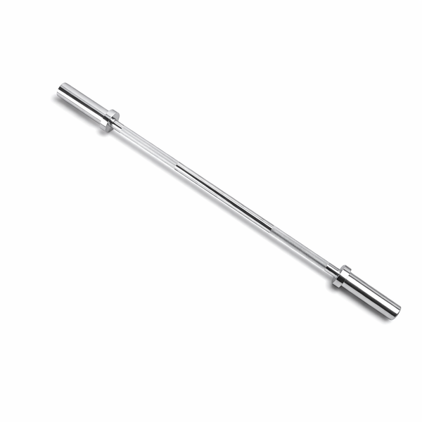 1.8M Olympic Barbell - 15kg, Home Gym, Chrome