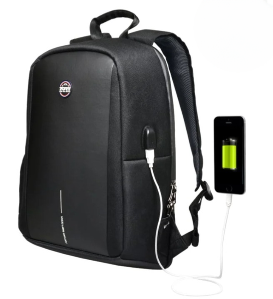 Port Designs Chicago EVO Anti-Theft Laptop Backpack - Fits 13-15.6" - Black