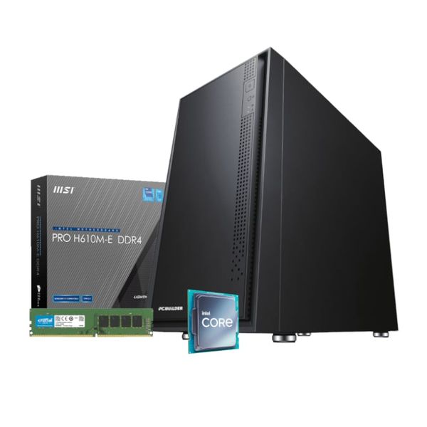 PCBuilder- Office Master - Core - Intel I5-12400 Desktop PC