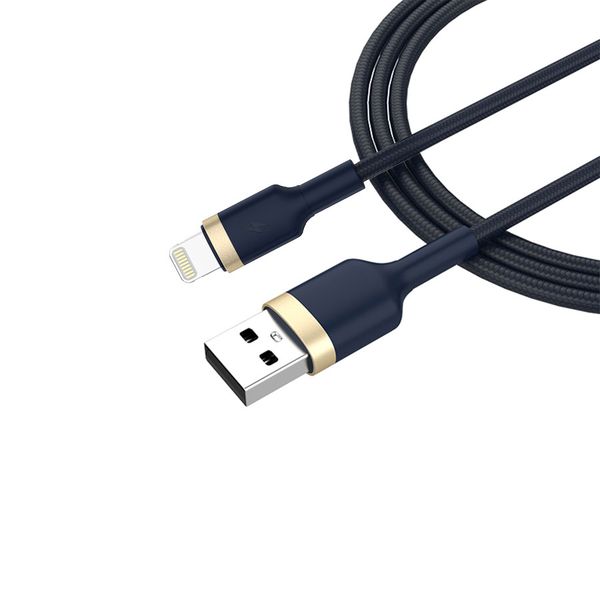 GOLF Fast Charging Metal Braided iPX Lightning 1m Cable