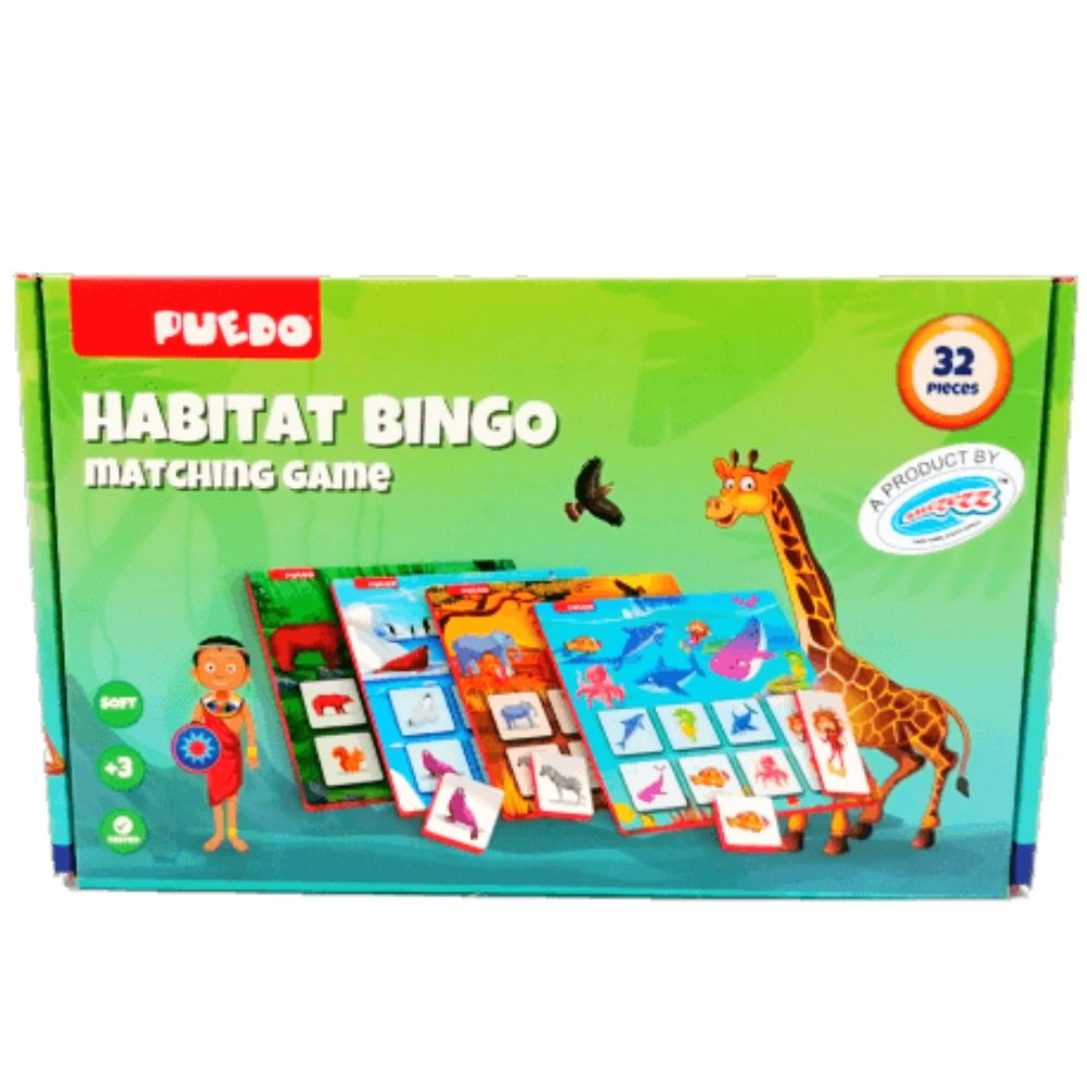Puedo Habitat Bingo Matching Game Shop Today. Get it Tomorrow