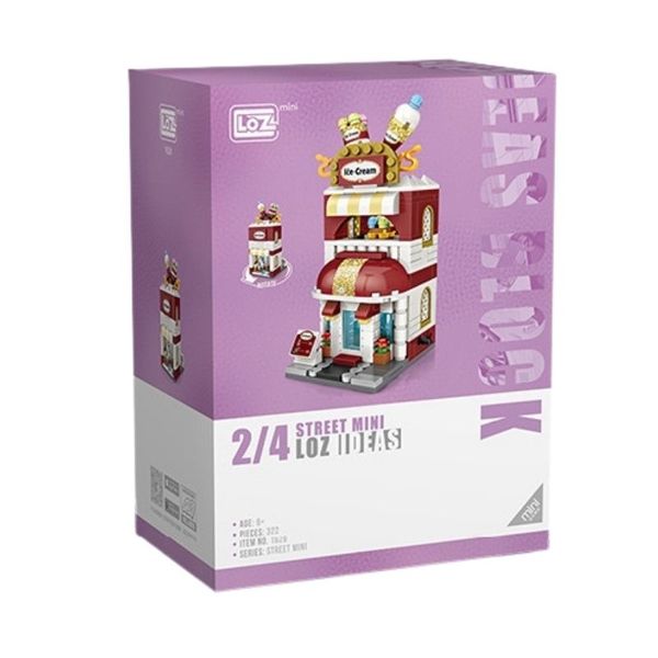 Loz Mini Street Blocks - Ice Cream Shop
