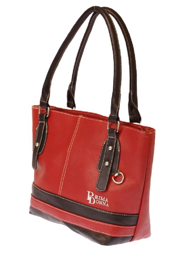 Primadonna Classical Tote Handbag With White Trim Shop Today. Get it