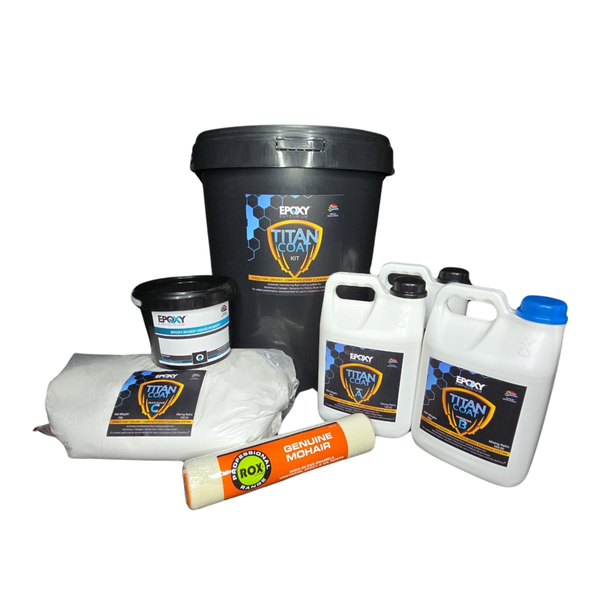 Titan Coat Single Coat Epoxy Flooring Kit