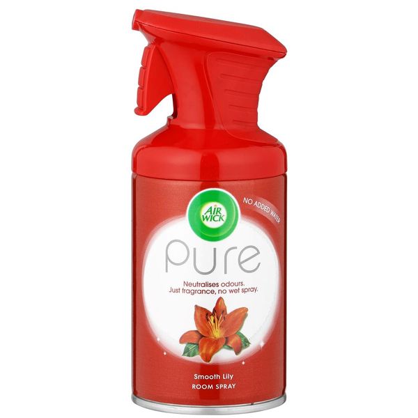 Airwick Pure, 250ml Trigger, Odour Neutralising, Air Freshener, Smooth Lily
