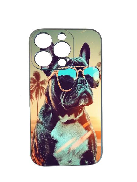 Bulldog Sunglasses Phone Case Compatible With Samsung