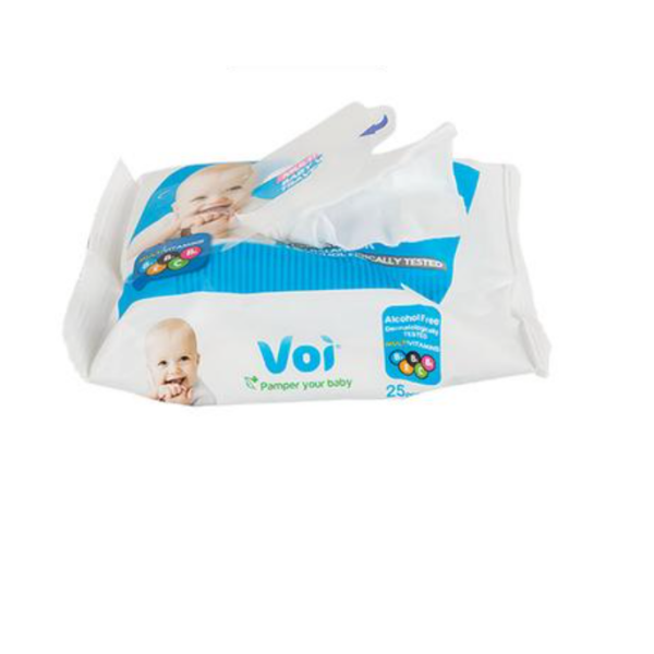 Voi - 25 Pack Wet Wipes - Pack Of 3