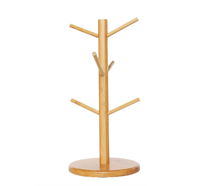 Mug Organizer Rack/Cup Holder Stand/Space-Saving Storage for Kitchen Cabinet