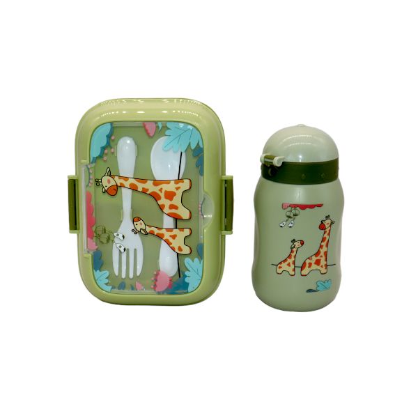 Lunch Box And Water Bottle Set For Primary School