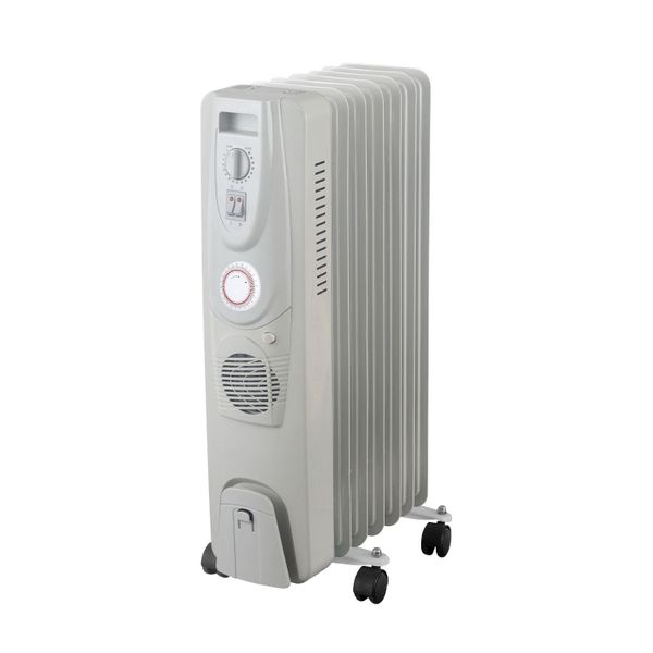 2200W Electric Oil Radiator Heater 7-Fins
