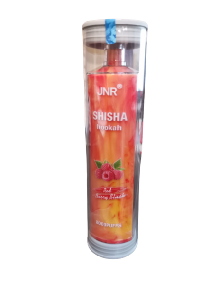 JNR ShiSha Hookah - Red Berry Slush 8000 Puffs - Disposable 2%
