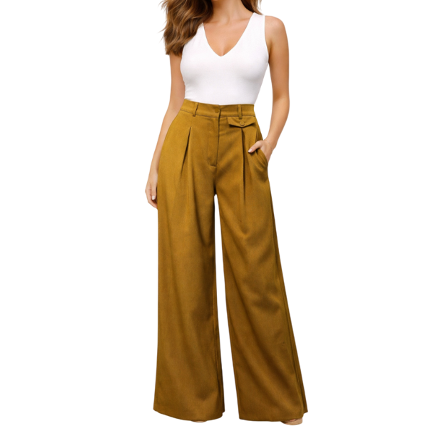 Missy Missi Ladies Formal Pants With Front Pocket
