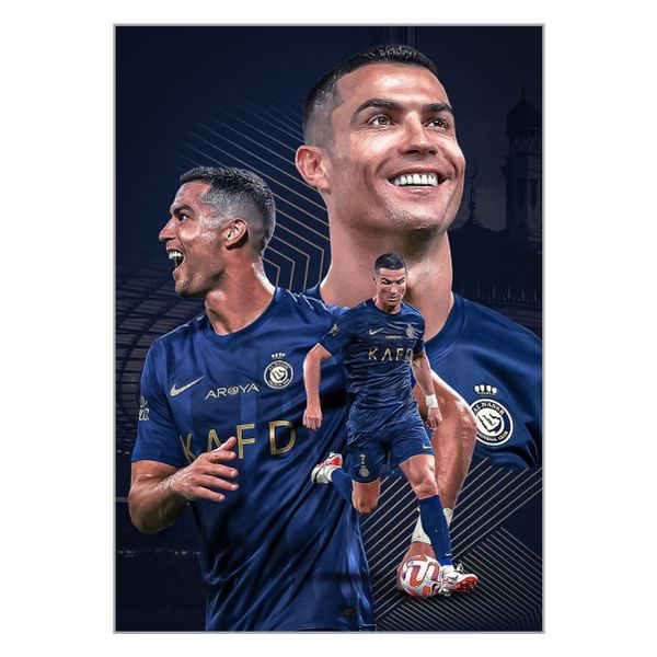 Ronaldo Al-Nassr Collage Poster - A1