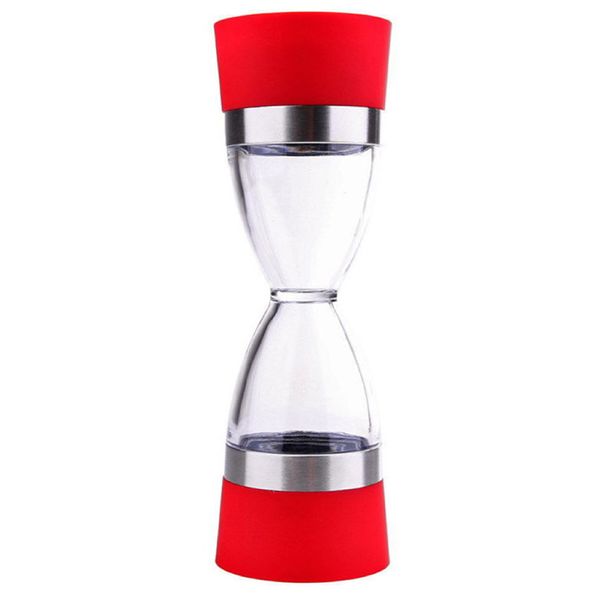 Kitchen 2 in 1 Shape Dual Salt Pepper Mill Spice Grinder 2 Set