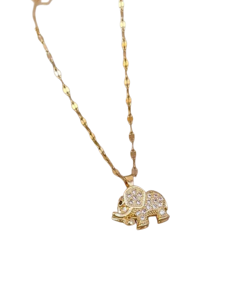 Elephant Pendant Necklaces