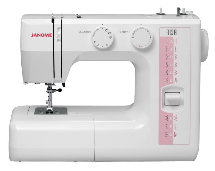 Janome - RE1712 Sewing Machine with 52 functions