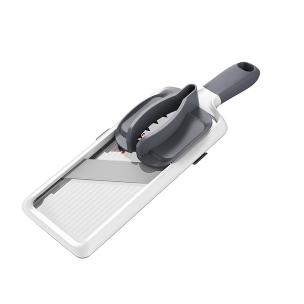 Handheld Mandolin Slicer with Adjustable Stainless Steel Blade
