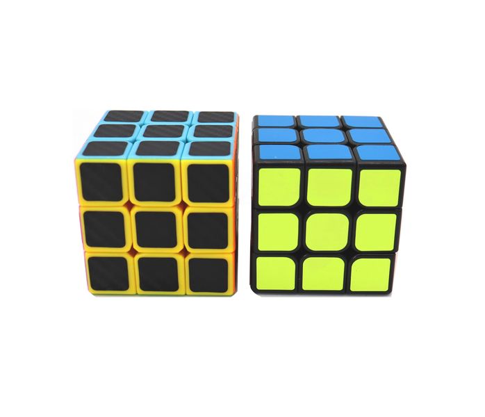 Set of 2 Rubiks Cubes - 3x3 Speed Cubes