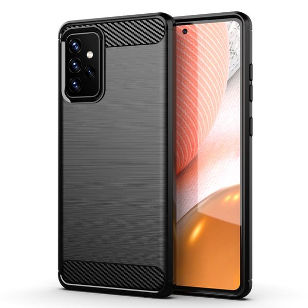 CellTime™ Galaxy A72 Shockproof Carbon Fiber Design Cover