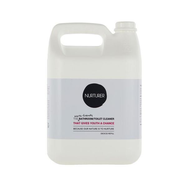 NURTURER Eco-Bathroom/Toilet Cleaner - Cherry - 5L Refill